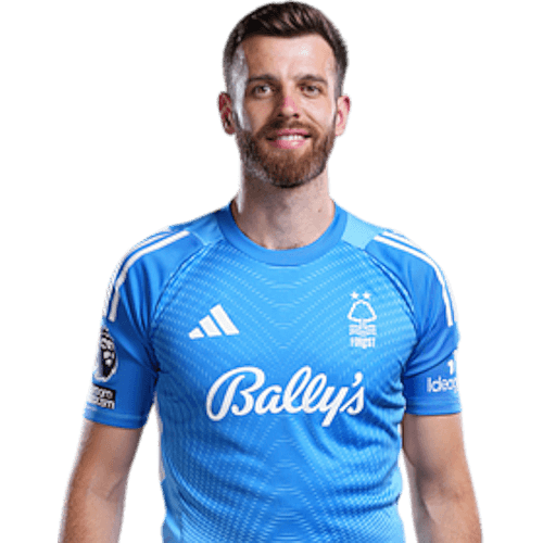 Angus Gunn cutout photo