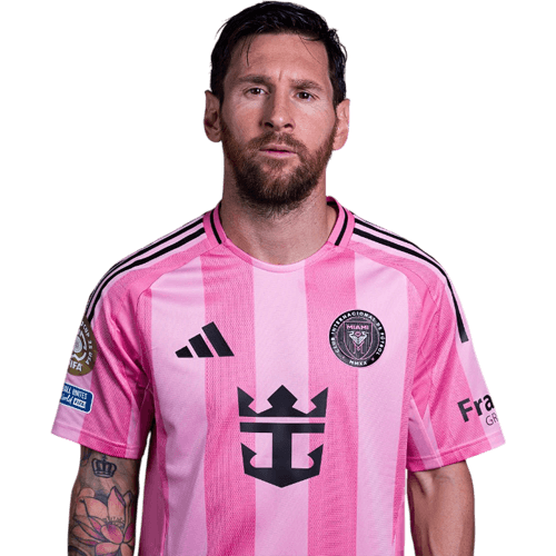 Lionel Messi cutout photo