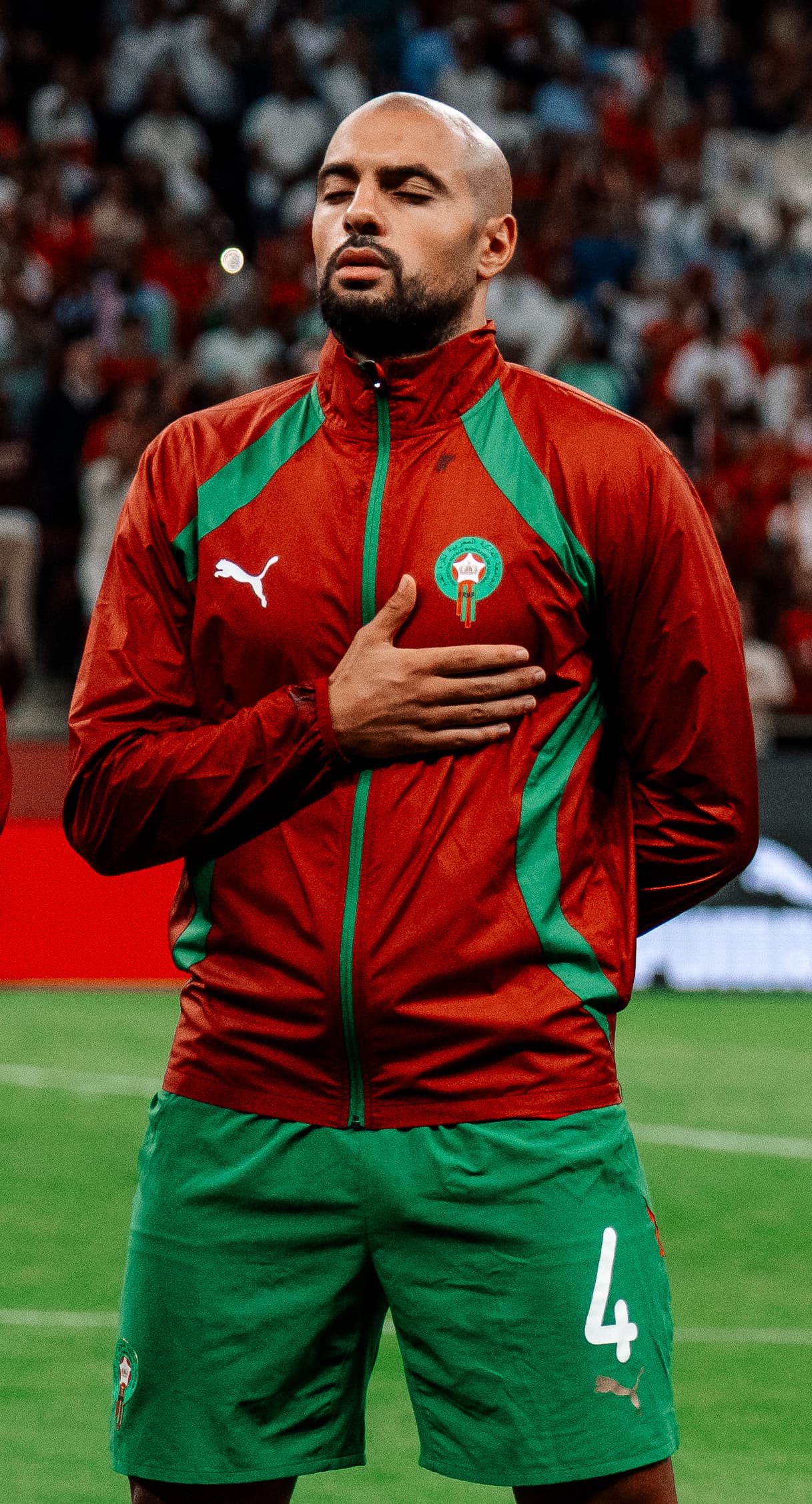 Sofyan Amrabat cutout photo