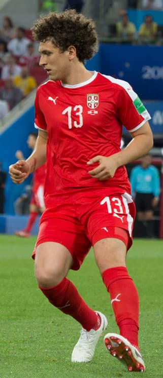 Miloš Veljković cutout photo