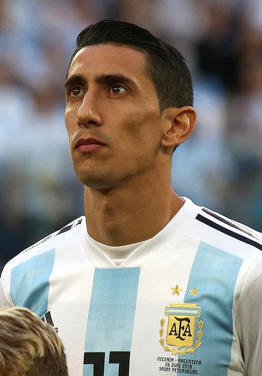 Ángel Di María cutout photo