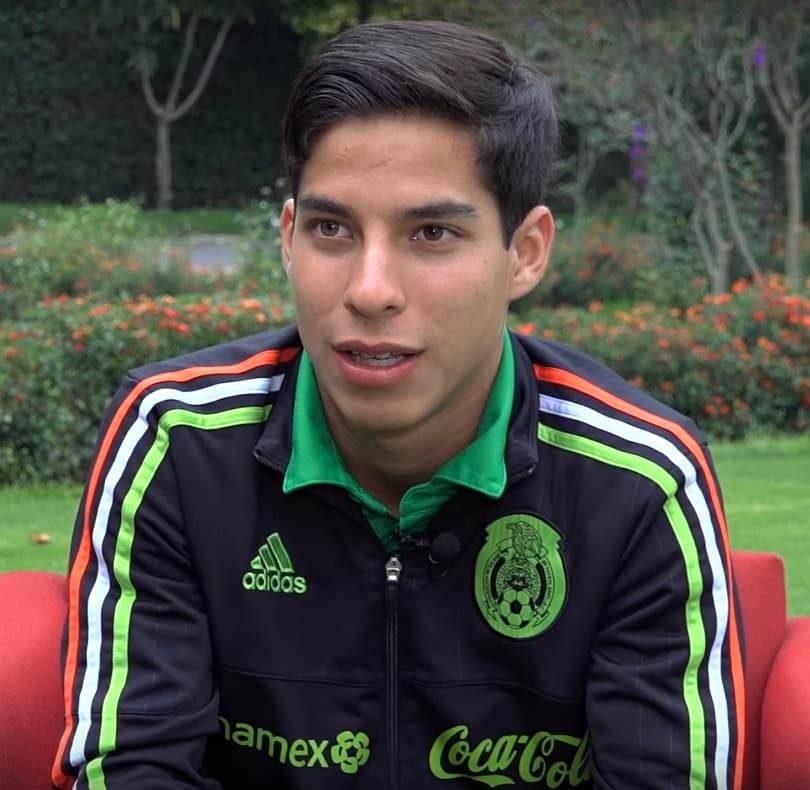 Diego Lainez cutout photo