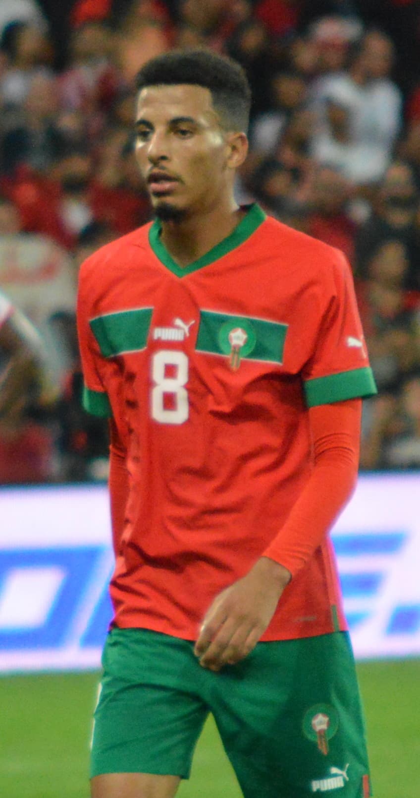 Azzedine Ounahi cutout photo