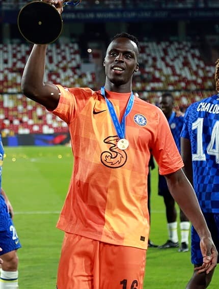 Edouard Mendy cutout photo