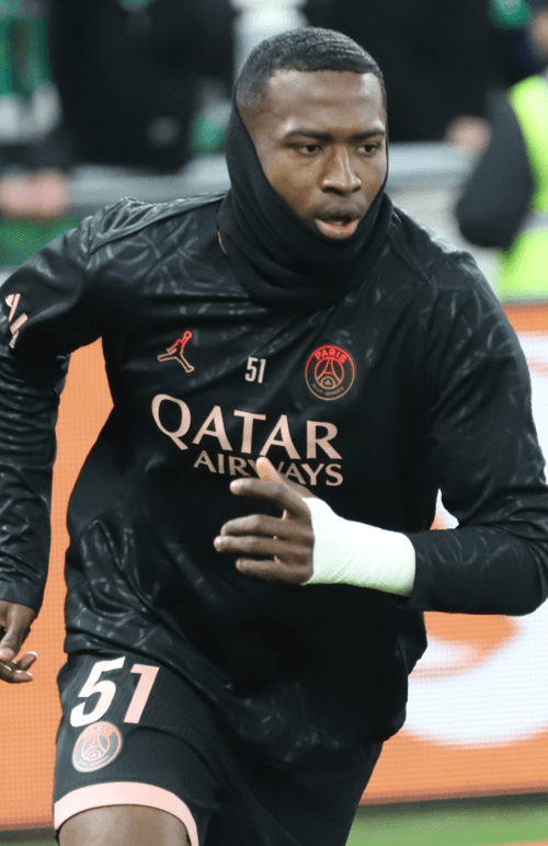 William Pacho cutout photo