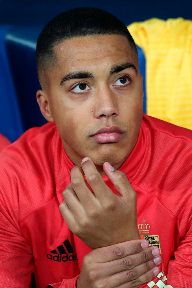 Youri Tielemans cutout photo