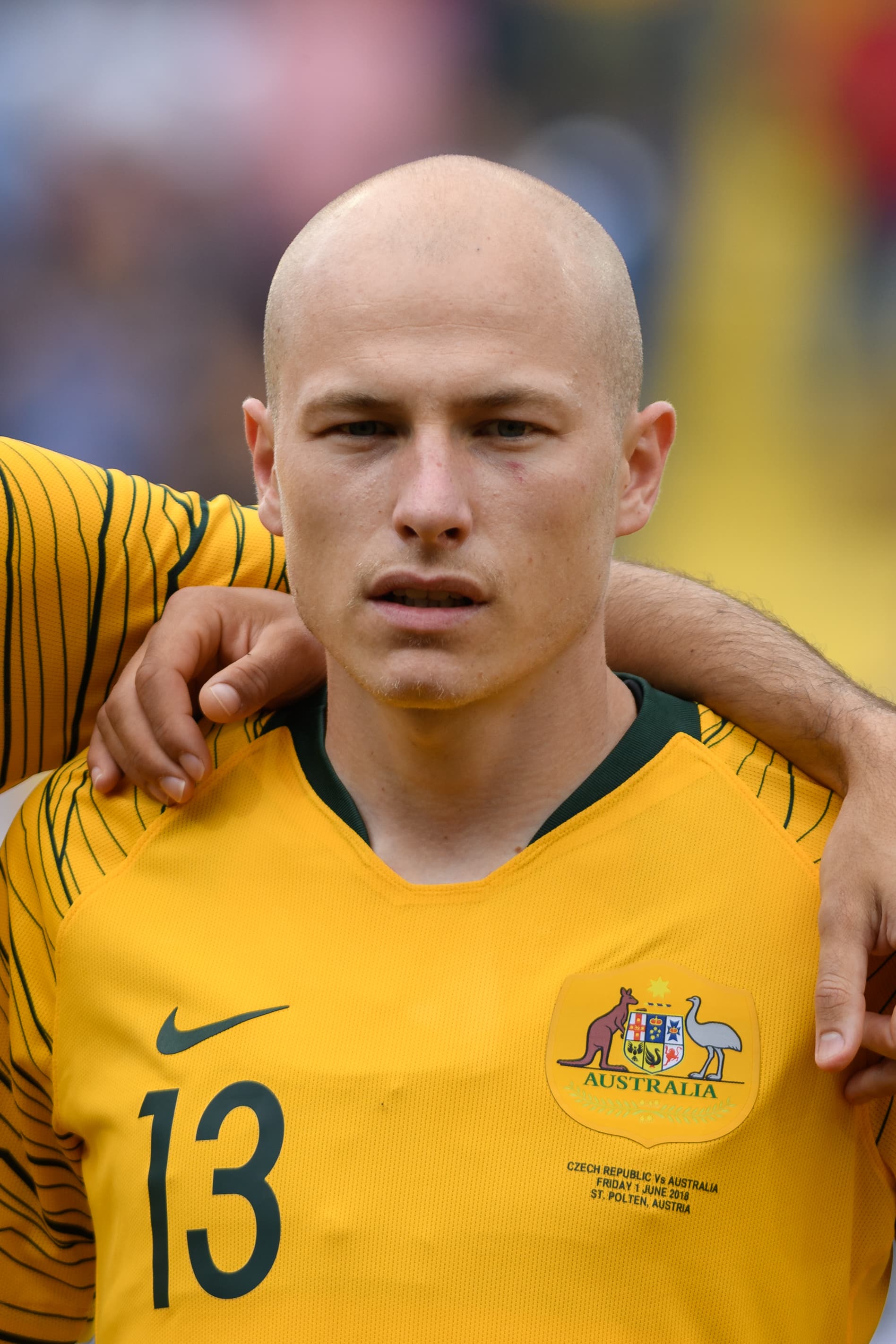 Aaron Mooy cutout photo